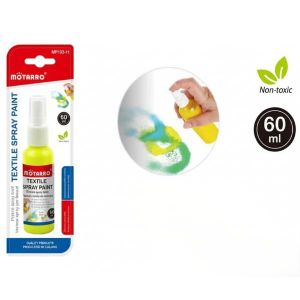MOTARRO Textile Spray Paint MP132-11 – 60ml Fabric Color Spray for Clothes, Shoes & DIY Projects