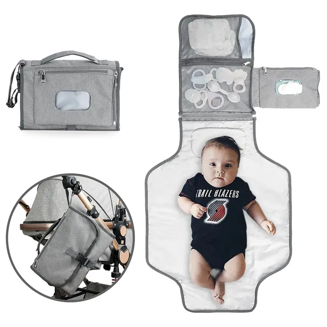 Little Story -Grey Diaper Changing Station Kit