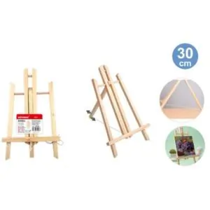 MOTARRO Wooden Stand Easel MP064, 30cm – Adjustable Art Easel for Canvas, Painting, Drawing & Display – Durable Artist & Studio Supplies