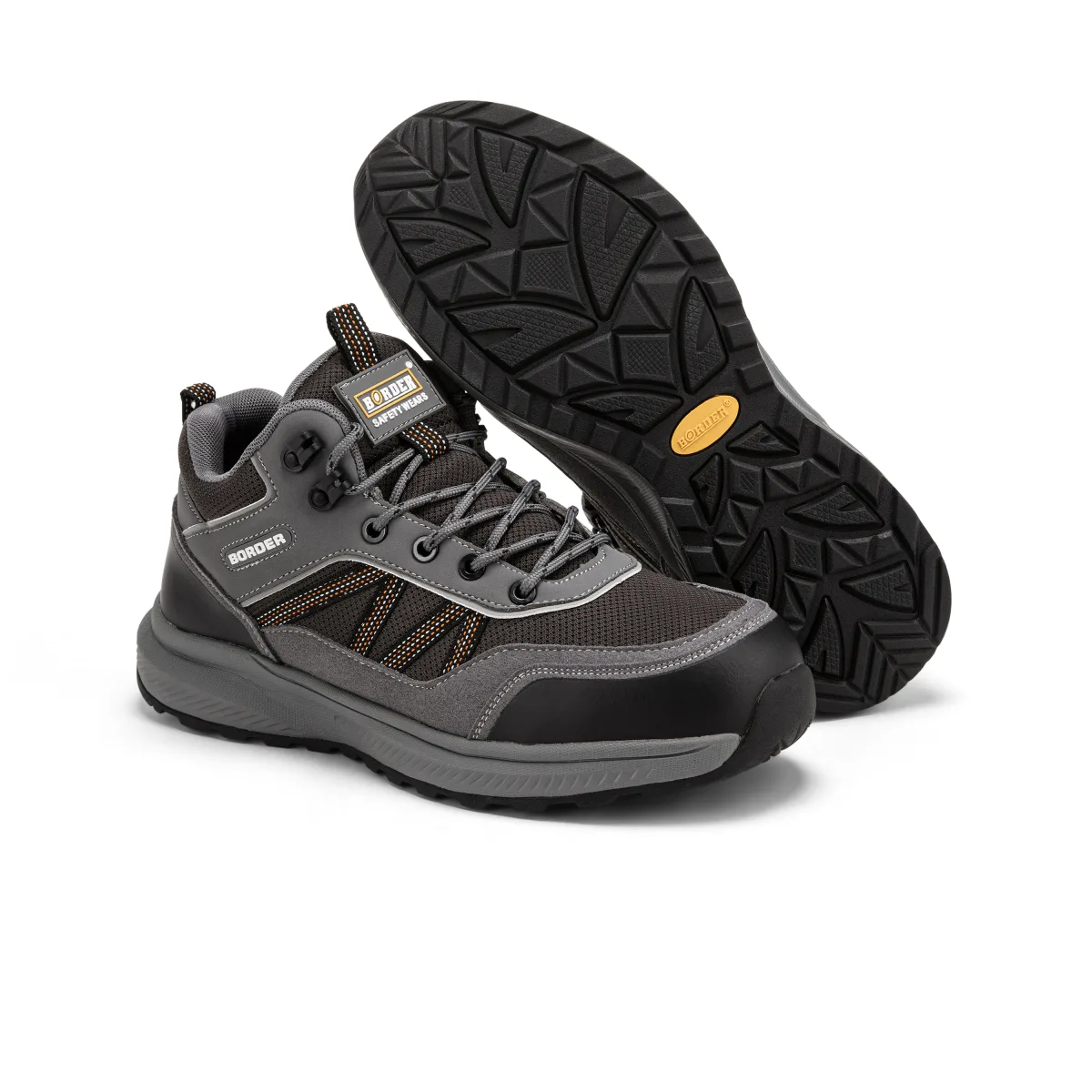BSF 2066 synthetic leather upper with composite toe safety shoes