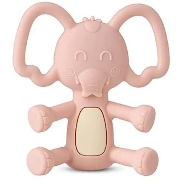Hercules Bear Elephant Shape Baby Teether – High Quality BPA-Free Silicone Teething Toy for Infants