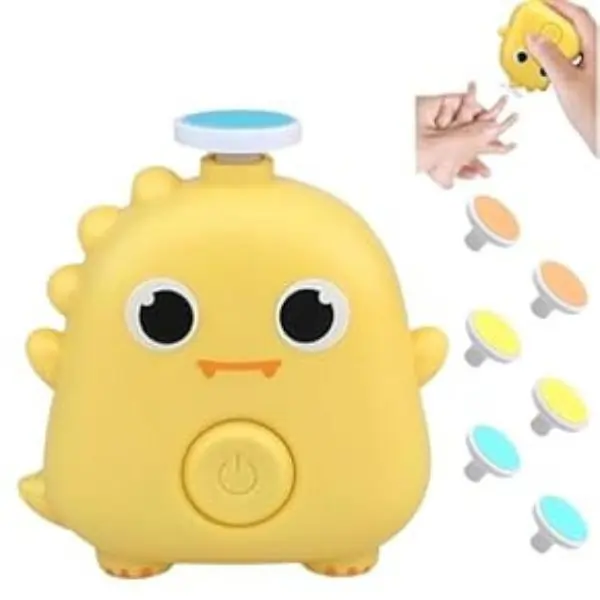 ALGO Electric Baby Nail Trimmer – Safe & Quiet Nail Clipper for Infants and Toddlers