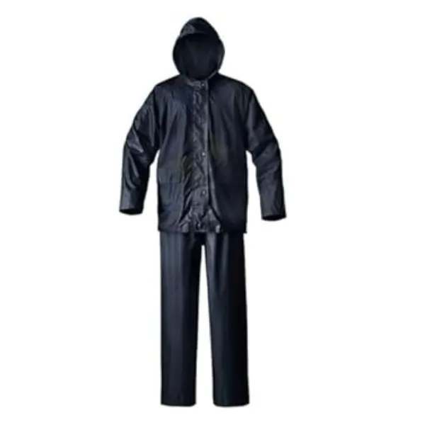 AL ARQAM PVC Polyester Rain Suit, Waterproof Rainwear Set for Men, Heavy Duty Rain Jacket & Pants for Outdoor Work