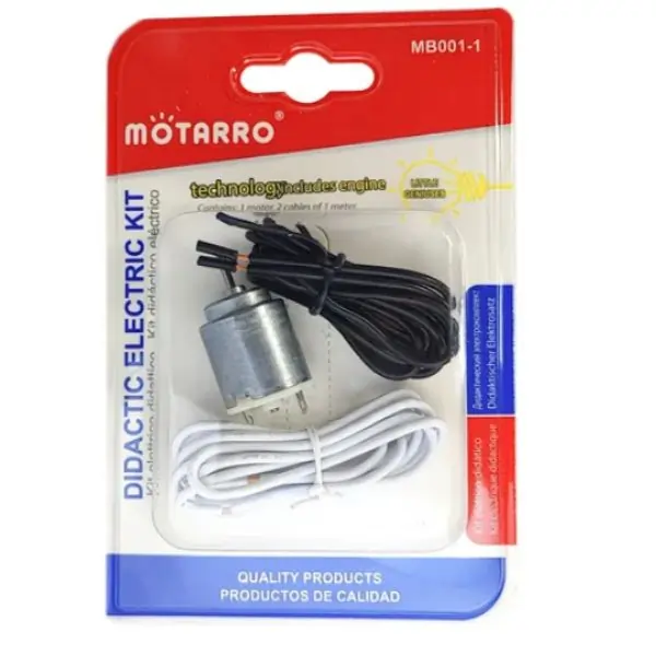 MOTARRO Didactic Electric Kit MB001-1 – Educational Electronics Learning Kit for Kids & Students, Basic Circuit Science Experiment Set