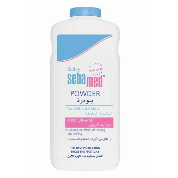 Seba Med Baby Powder 200g – Talc-Free, Gentle & Hypoallergenic Powder for Sensitive Baby Skin(12PCS/CTN)