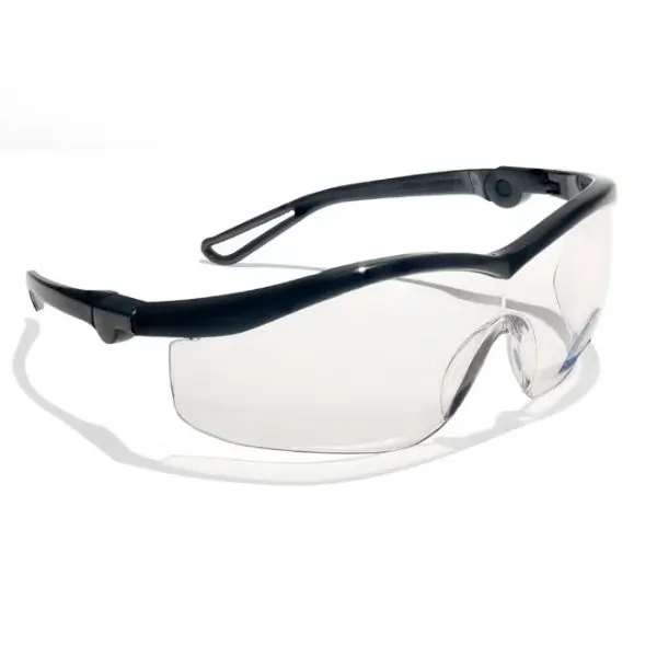 AL ARQAM V191 Safety Spectacles with Anti-Fog Coating, Clear Lens Protective Eyewear for Industrial, Construction & Lab Use