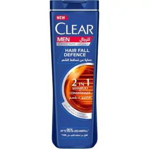 CLEAR Men Hair Fall Defence 2-in-1 Anti-Dandruff Shampoo and Conditioner 360ML (12PCS/CTN)