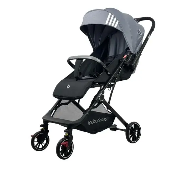 Baobaohao Y8 Lightweight Travel Baby Stroller, Convertible Pushchair with Reversible Handle & 360° Wheels